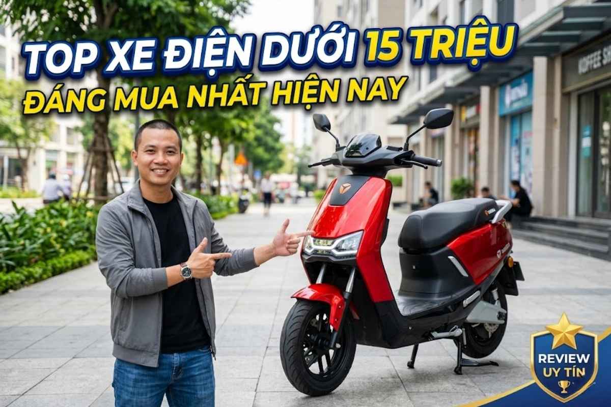 Top xe điện dưới 15 triệu đáng mua nhất hiện nay