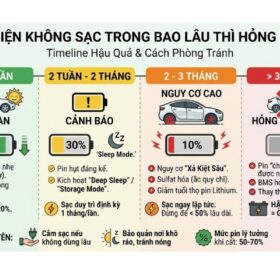 xe điện không sạc bao lâu thì hỏng (1)